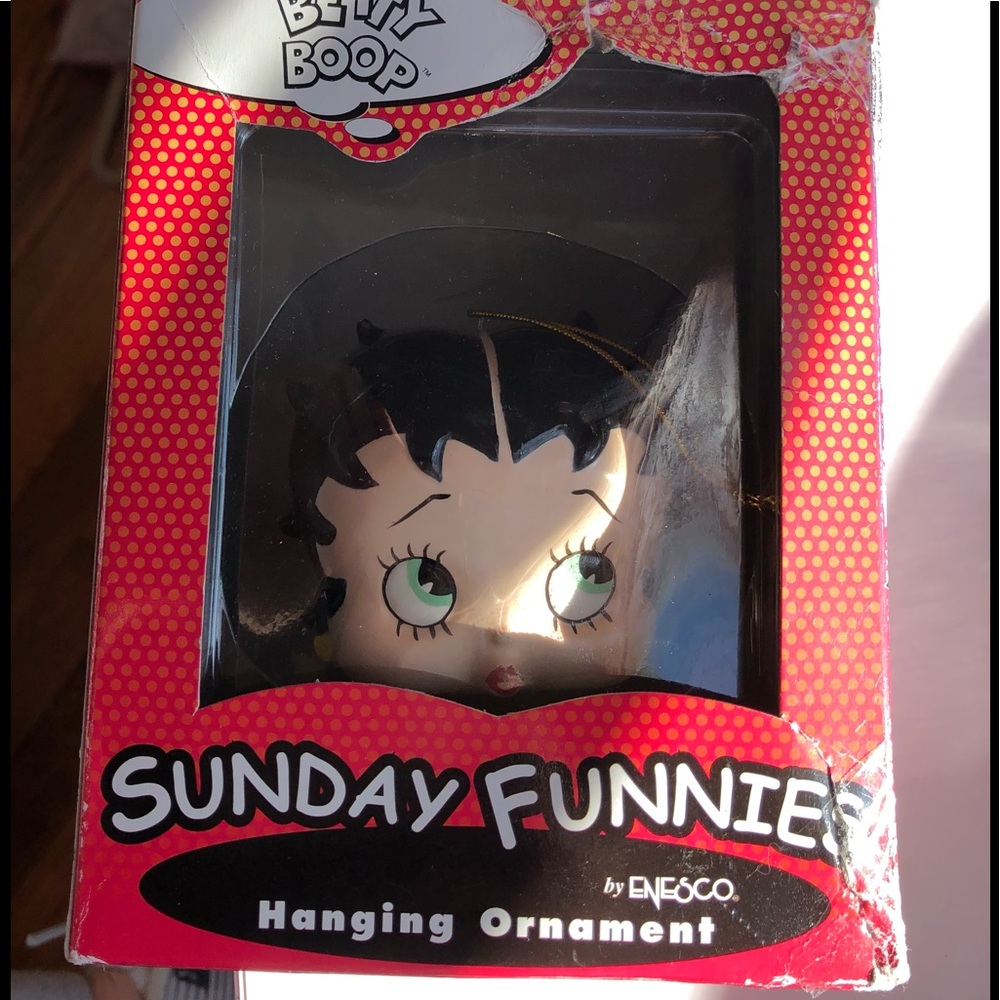 Betty Boop hanging ornament